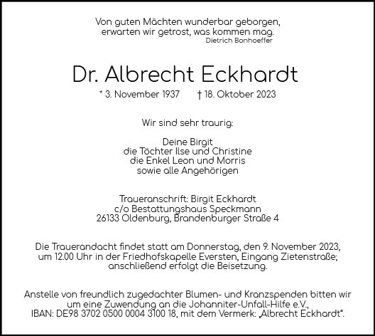Albrecht Eckhardt 