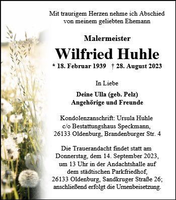 Wilfried Huhle