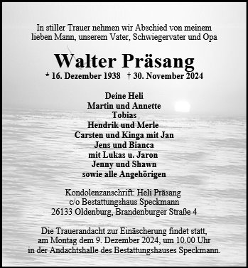 Walter Präsang