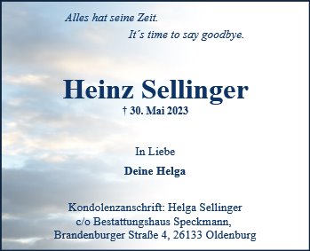Heinz Sellinger