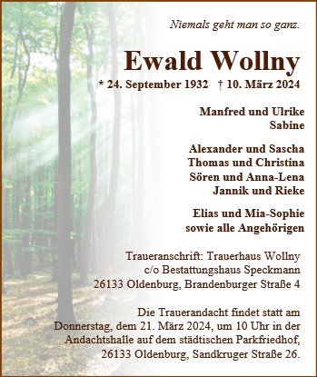 Ewald Wollny