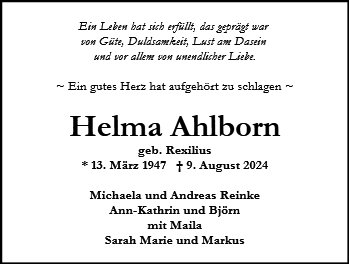 Helma Ahlborn