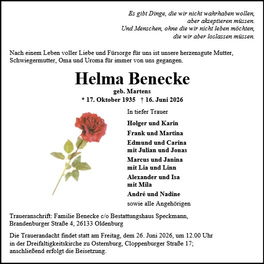 Helma Benecke