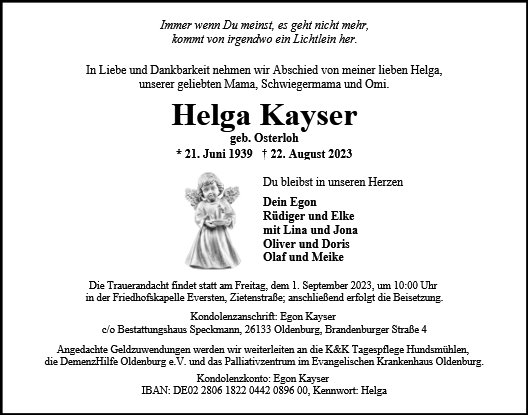 Helga Kayser