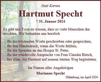 Hartmut Specht