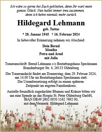 Hildegard Lehmann