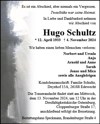 Hugo Schultz