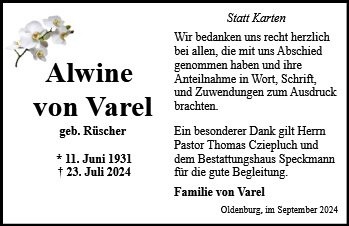 Alwine von Varel