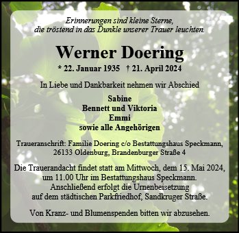 Werner Doering