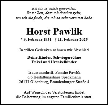 Horst Pawlik