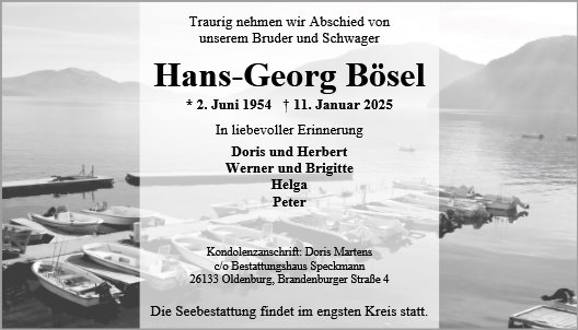 Hans-Georg Bösel