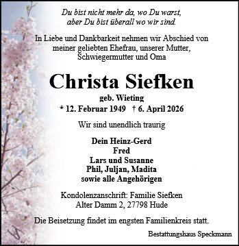 Christa Siefken