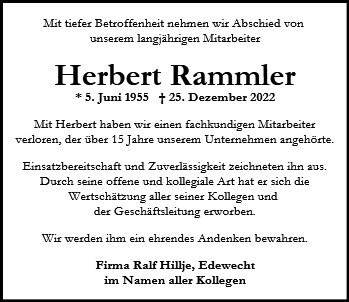 Herbert Rammler