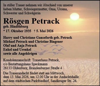 Rösgen Petrack