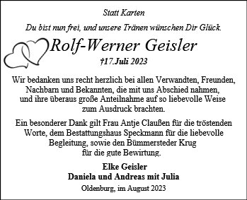 Rolf-Werner Geisler