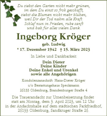 Ingeborg Kröger