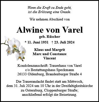 Alwine von Varel