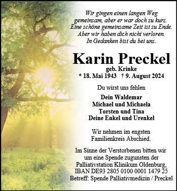 Karin Preckel