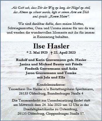 Ilse Hasler