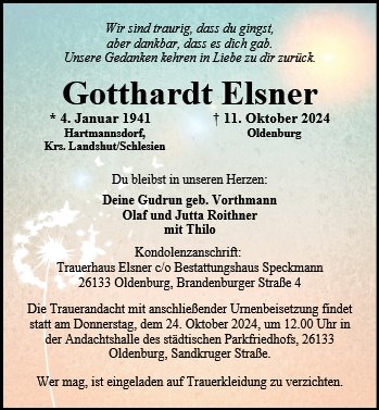 Gotthardt Elsner