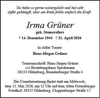 Irma Grüner