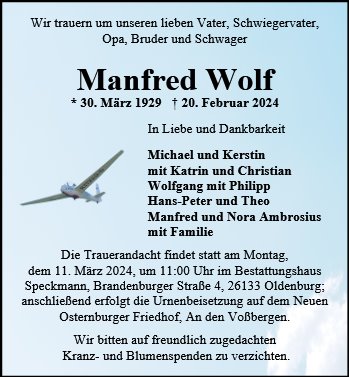 Manfred Wolf