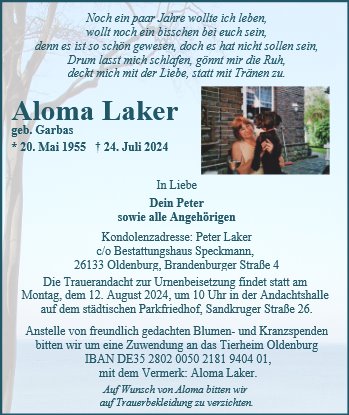 Aloma Laker