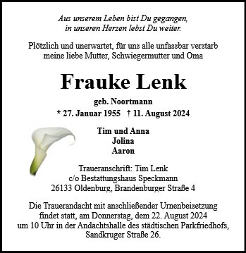 Frauke Lenk