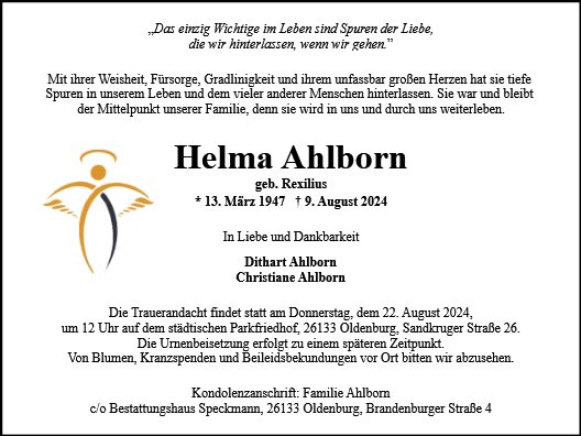 Helma Ahlborn