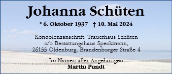 Johanna Schüten