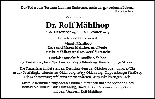 Rolf Mählhop