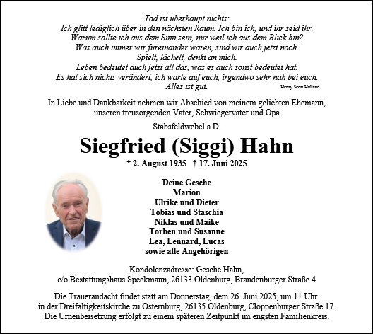 Siegfried Hahn