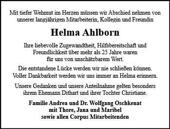 Helma Ahlborn