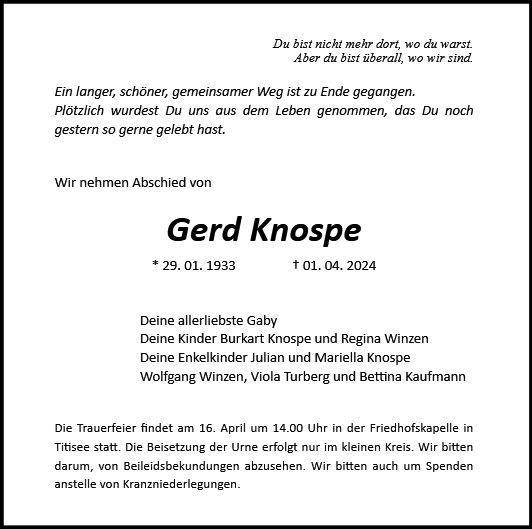Gerd Knospe