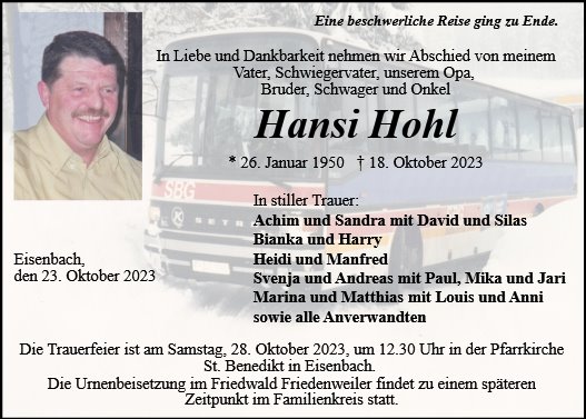 Hansi Hohl