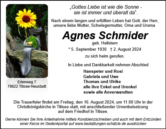 Agnes Schmider