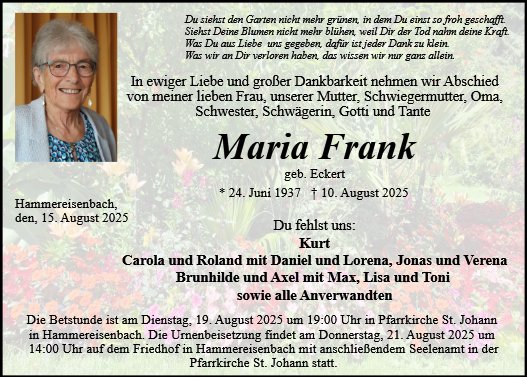 Maria Frank
