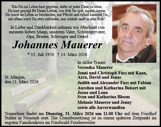 Johannes Mauerer