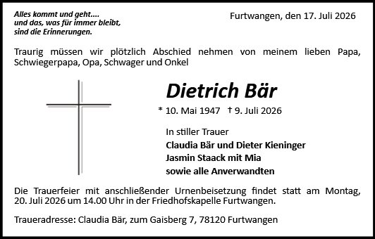 Dietrich Bär