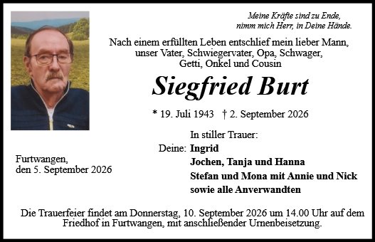 Siegfried Burt