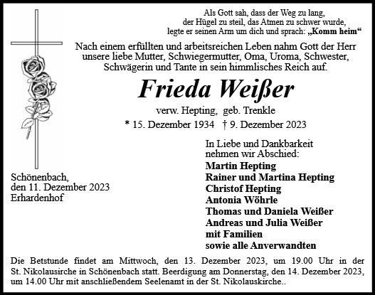 Frieda Weißer
