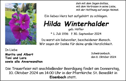 Hilda Winterhalder