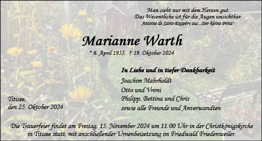 Marianne Warth