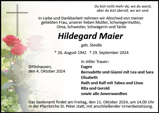 Hildegard Maier 