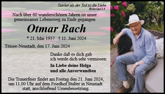 Otmar Bach