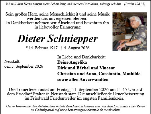 Dieter Schniepper