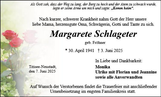 Margarete Schlageter