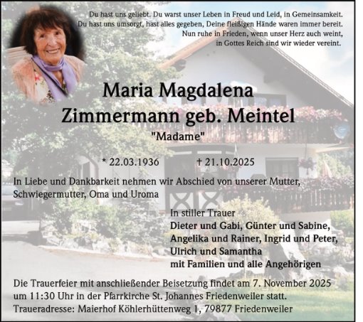 Maria Zimmermann