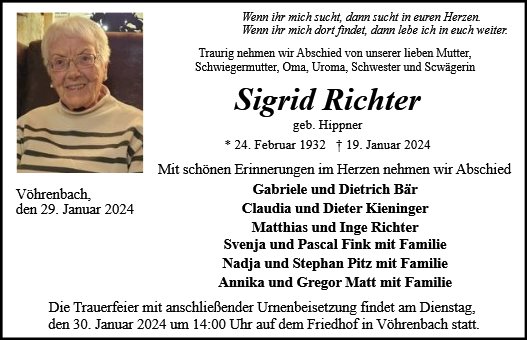 Sigrid Richter