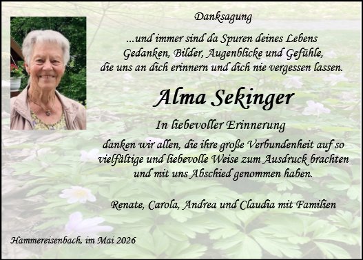 Alma Sekinger